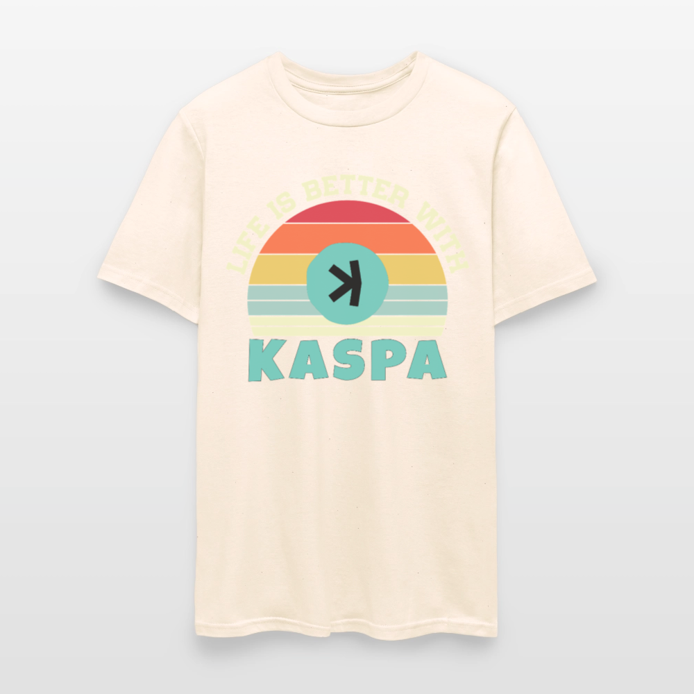 Life is better with Kaspa T-shirt - natural