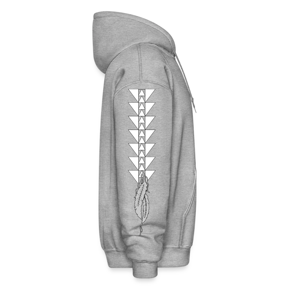 Straight Outta Ke’nek Heavy Blend Adult Hoodie - heather gray