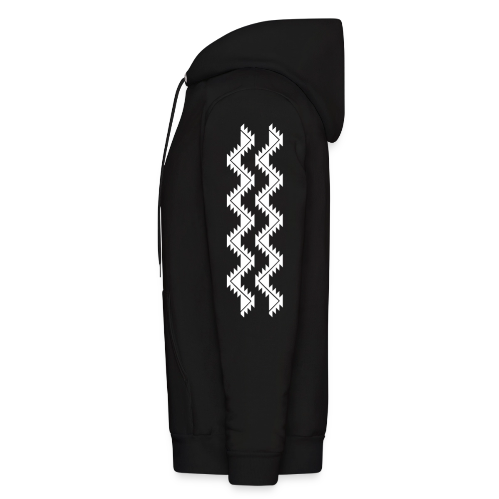 Straight Outta Klamath Men's Hoodie - black