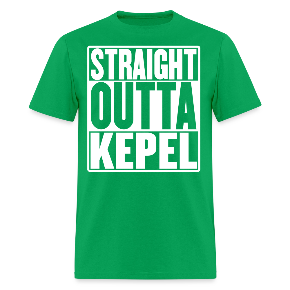 Straight Outta Kepel T-Shirt - bright green