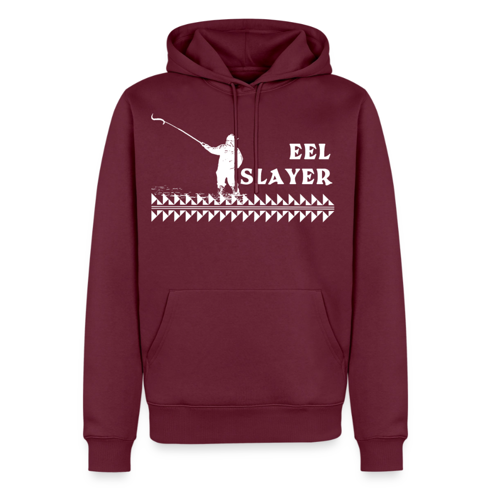 Eel Slayer Men’s Premium Hoodie - burgundy