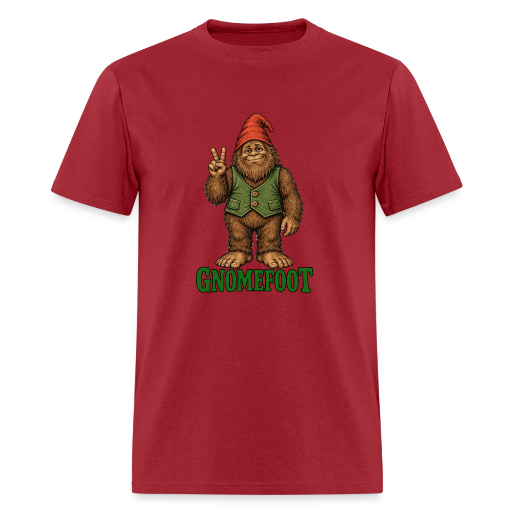 Gnomefoot. Men's T-Shirt - true red