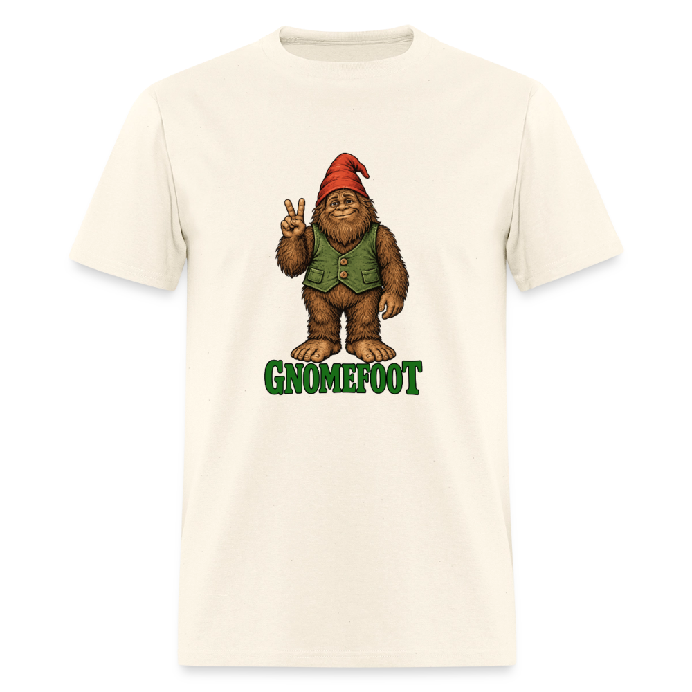 Gnomefoot. Men's T-Shirt - sweet cream heather