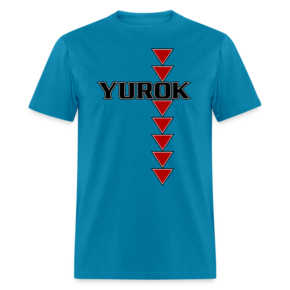 Yurok Sturgeon Back Classic T-Shirt - turquoise