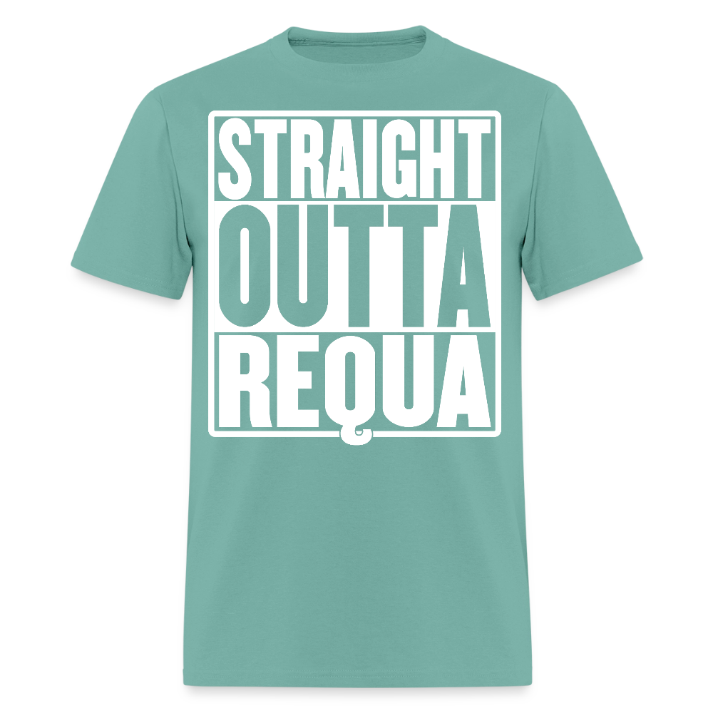 Straight Outta Requa Men's T-Shirt - aquatic