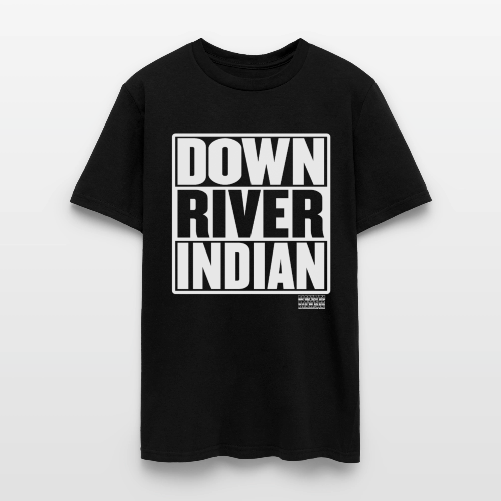 Down River Indian Tee - black