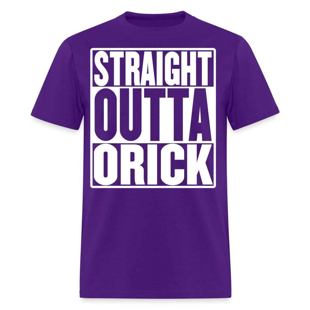 Straight Outta Orick Men's T-Shirt - purple