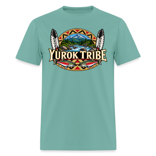 Yurok Tribe Salmon Men's T-Shirt - aquatic