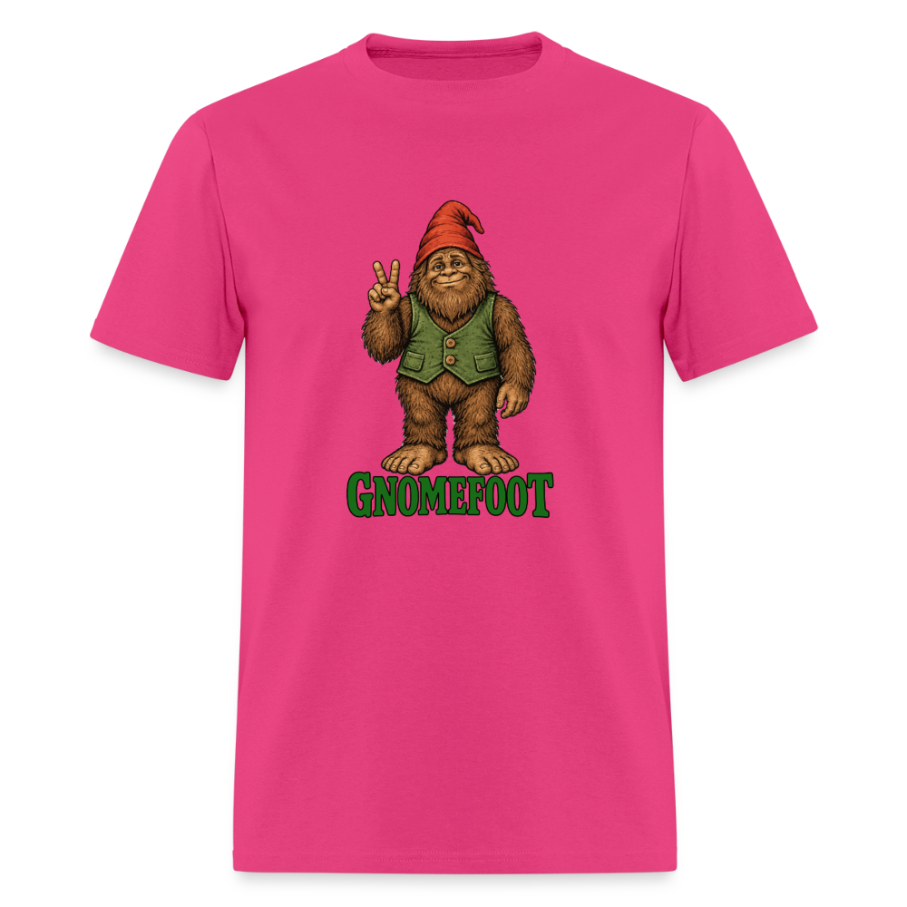 Gnomefoot. Men's T-Shirt - fuchsia