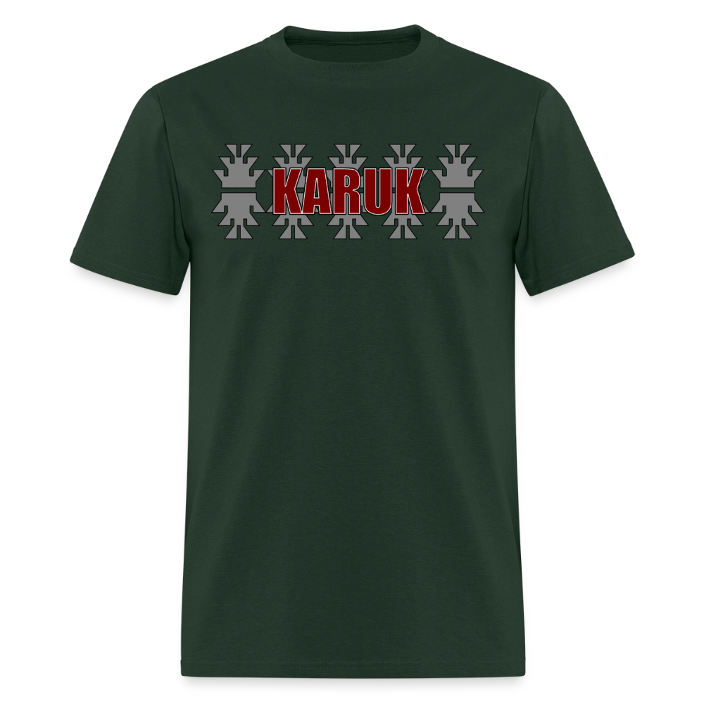 Karuk with Frogs Men's T-Shirt - forest green
