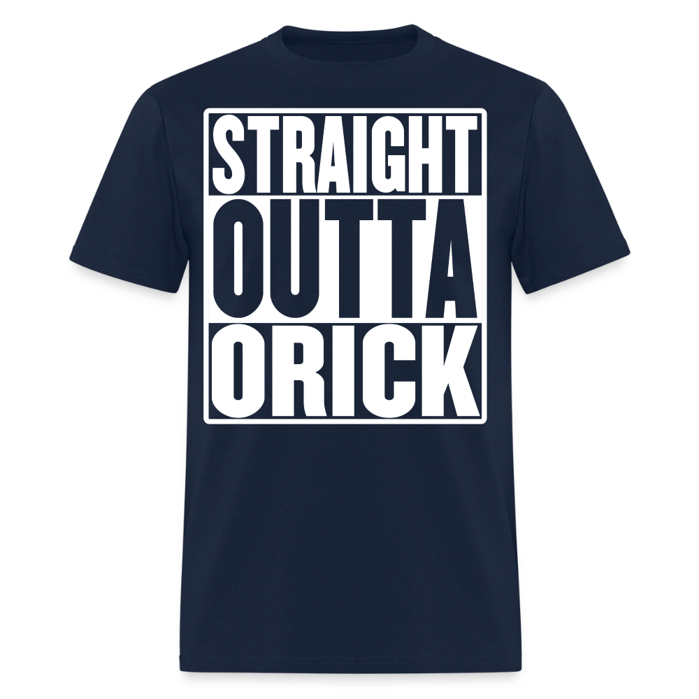 Straight Outta Orick Men's T-Shirt - navy