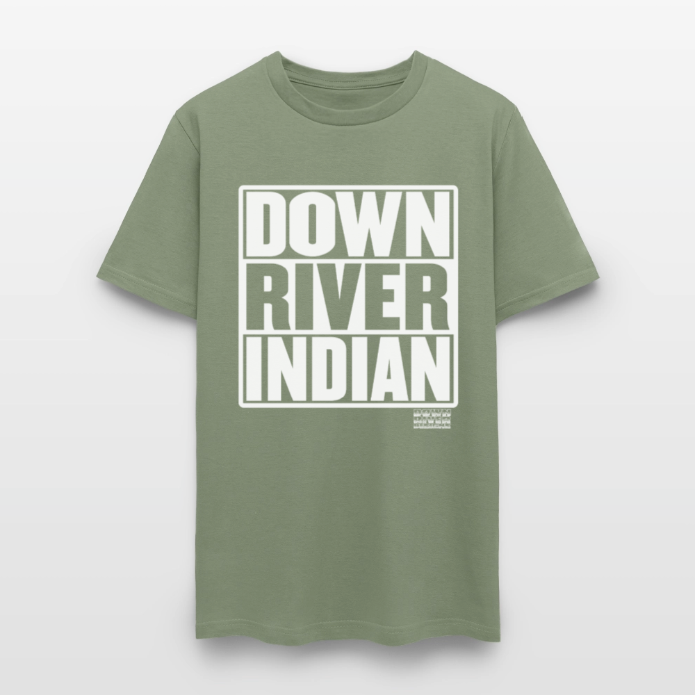 Down River Indian Tee - military green