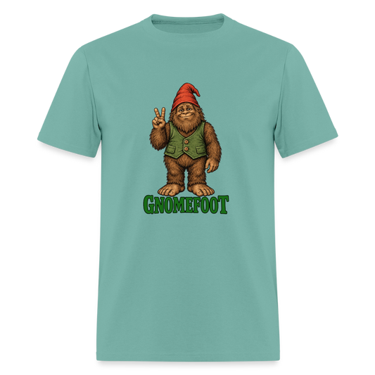 Gnomefoot. Men's T-Shirt - aquatic