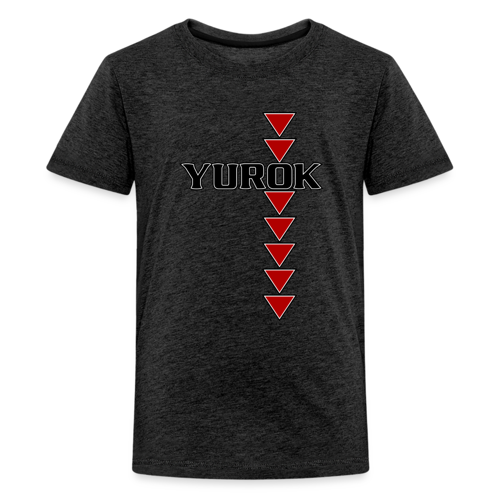 Yurok Sturgeon Back Kids' Premium T-Shirt - charcoal grey