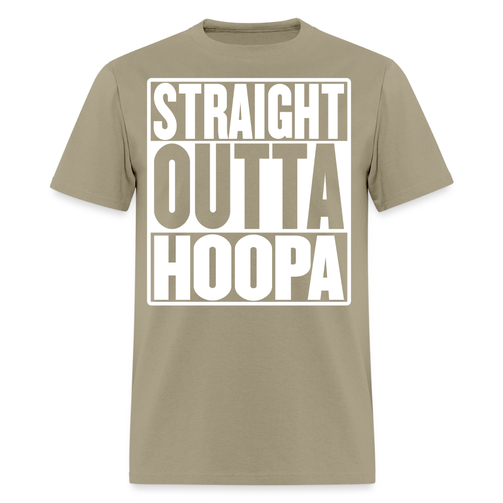 Straight Outta Hoopa Men's T-Shirt - khaki