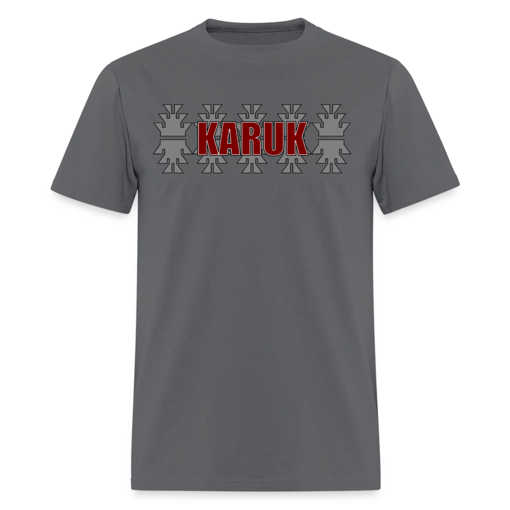 Karuk with Frogs Men's T-Shirt - charcoal