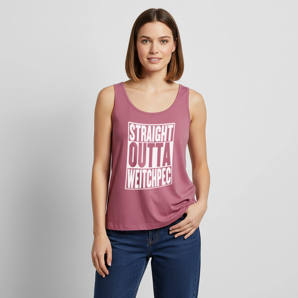 Straight Outta Weitchpec Women’s Premium Tank - mauve