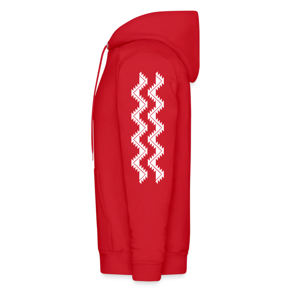 Straight Outta Klamath Men's Hoodie - red