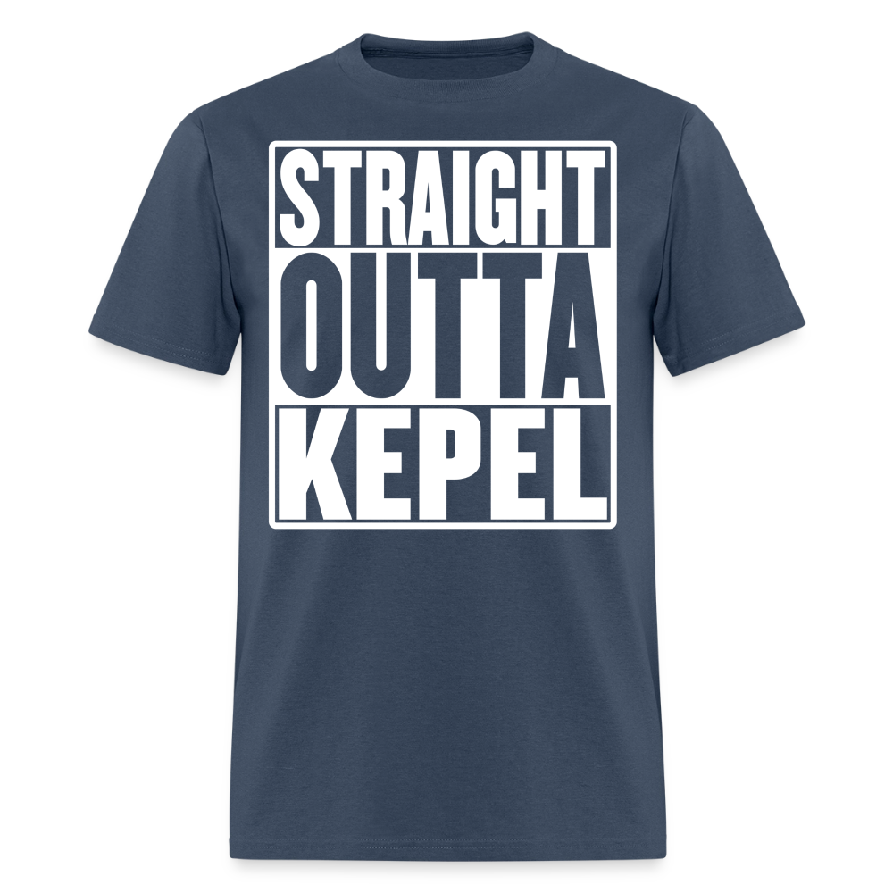 Straight Outta Kepel T-Shirt -  blue dusk
