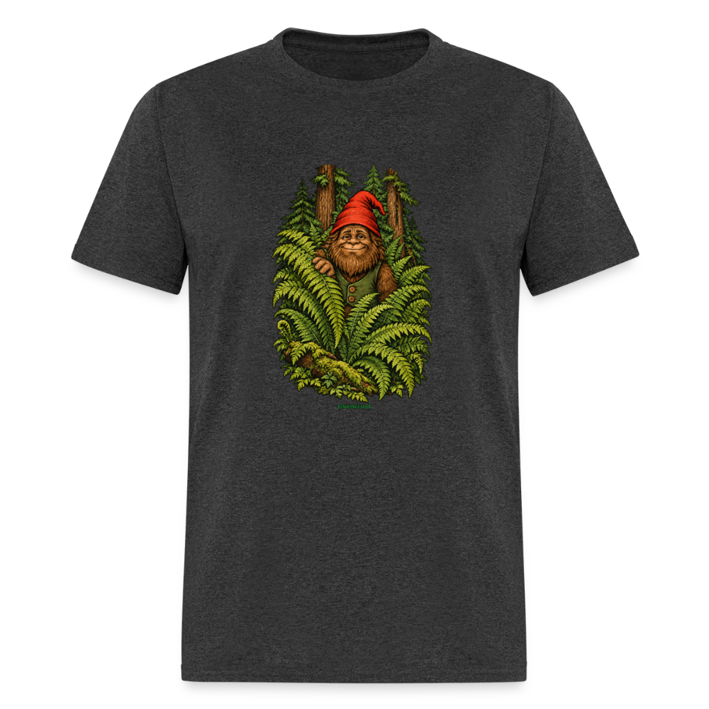 Gnomefoot in Ferns Men's T-Shirt - heather black
