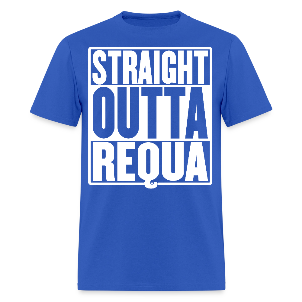 Straight Outta Requa Men's T-Shirt - royal blue