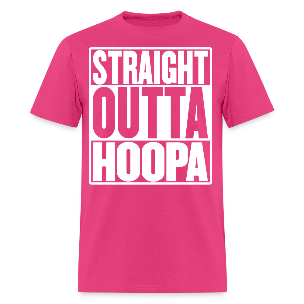 Straight Outta Hoopa Men's T-Shirt - fuchsia