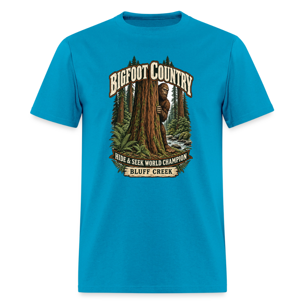 Bigfoot Country Hide & Seek World Champ Bluff Creek - turquoise