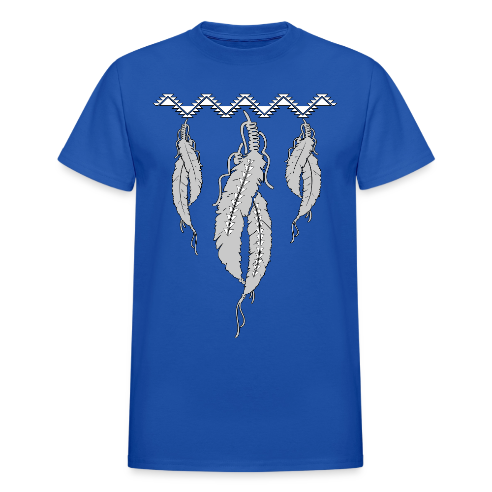 Sturgeon Feathers w Swallow Tail Ultra Cotton Adult T-Shirt - royal blue