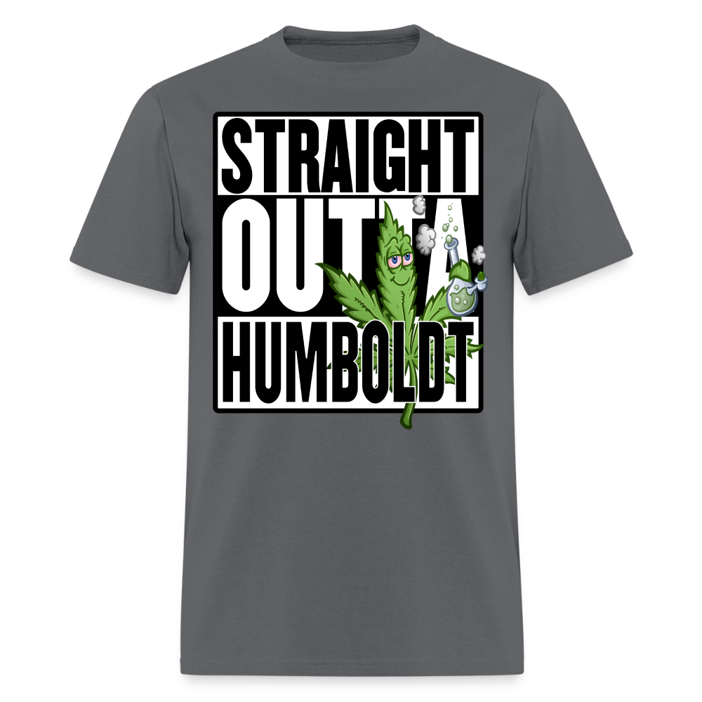 Straight Outta Humboldt Men's T-Shirt - charcoal