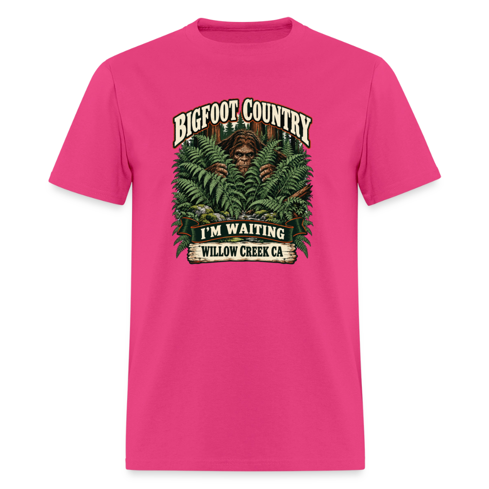 Bigfoot Country Waiting Willow Creek - fuchsia