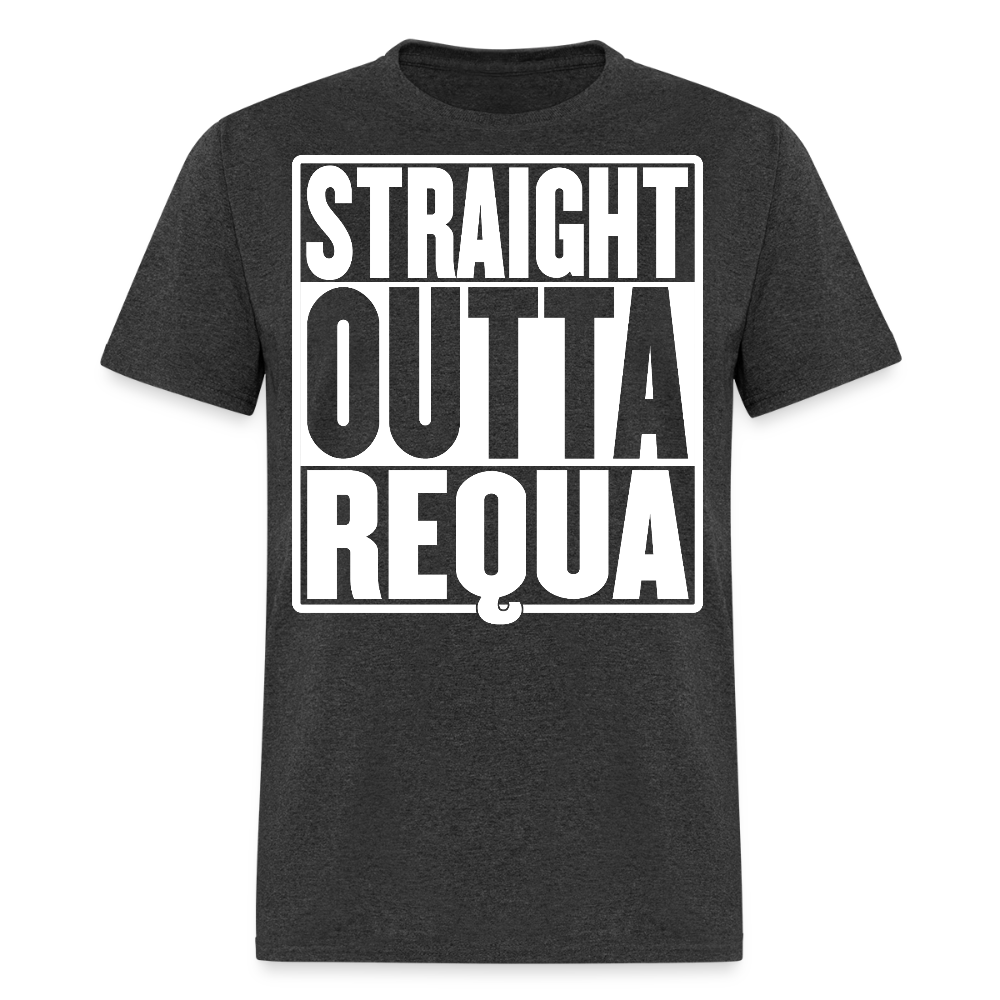 Straight Outta Requa Men's T-Shirt - heather black