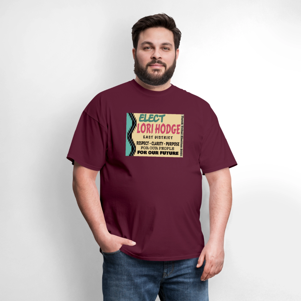 Hodge Campaign Shirts - burgundy