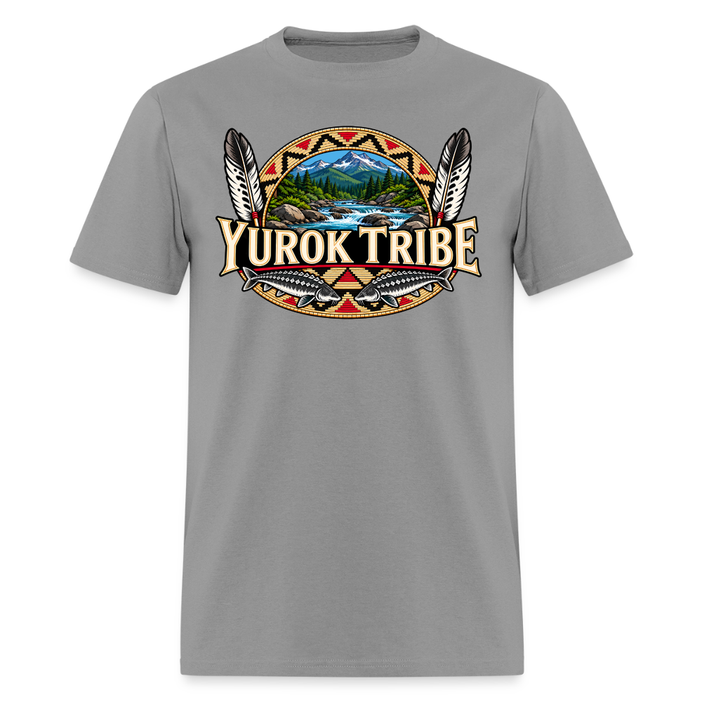 Yurok Tribe Sturgeon Men's T-Shirt - rock