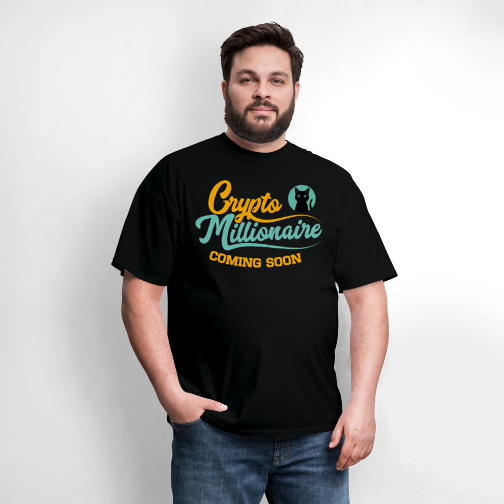 Crypto Millionaire Coming Soon Nacho - black