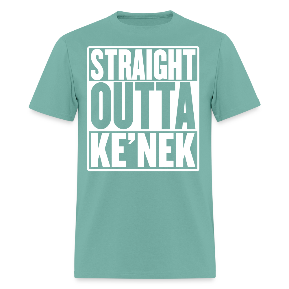 Straight Outta Ke’nek Classic T-Shirt - aquatic