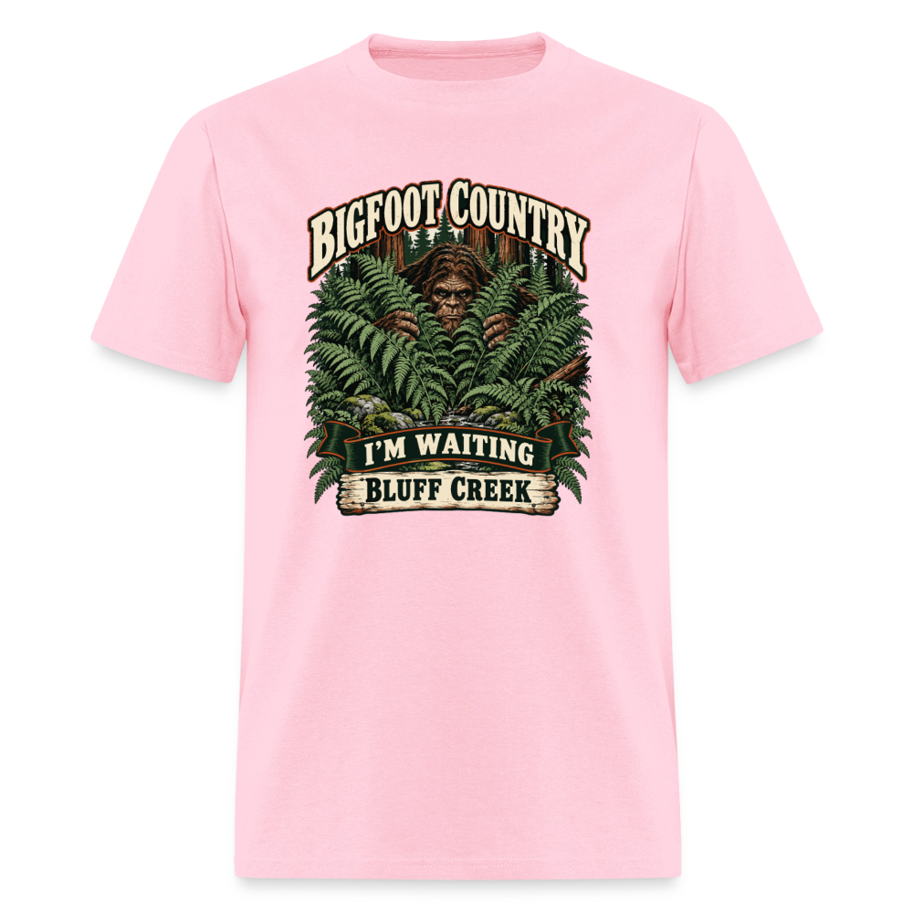 Bigfoot Country Waiting Bluff Creek - pink