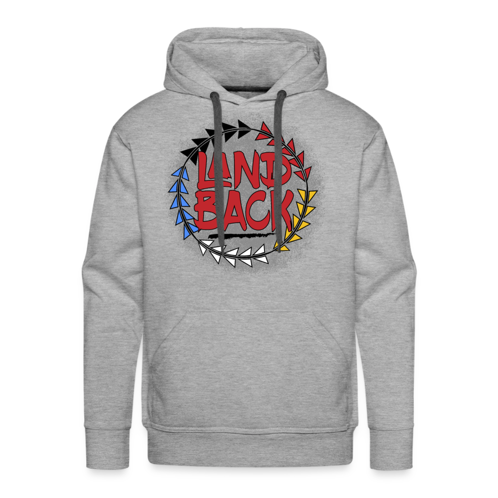Men’s Premium Landback Hoodie - heather grey