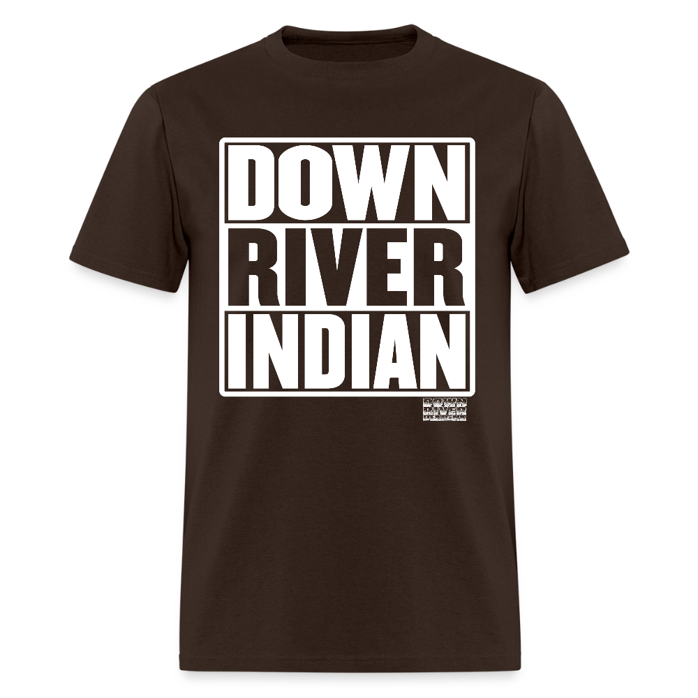 Down River Indian Tee - brown