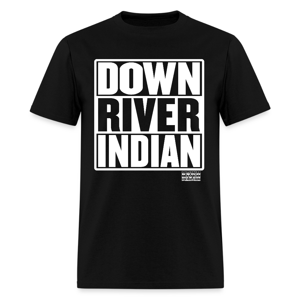 Down River Indian Tee - black