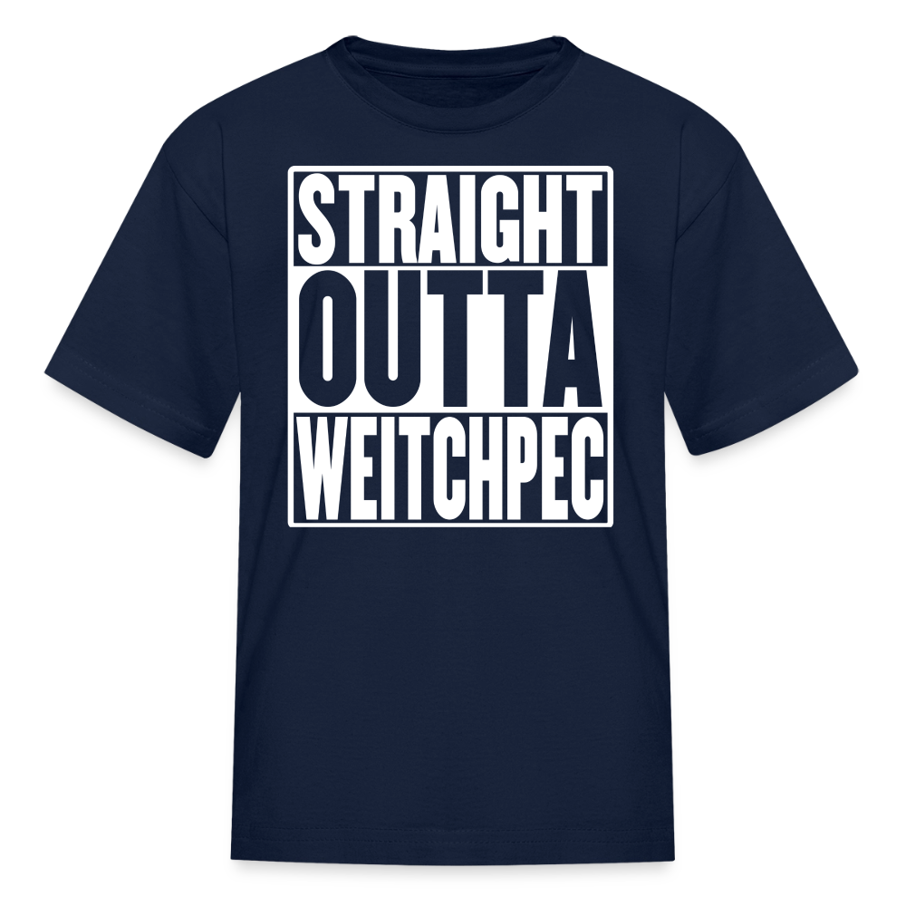 Straight Outta Weitchpec Toddler T-Shirt - navy