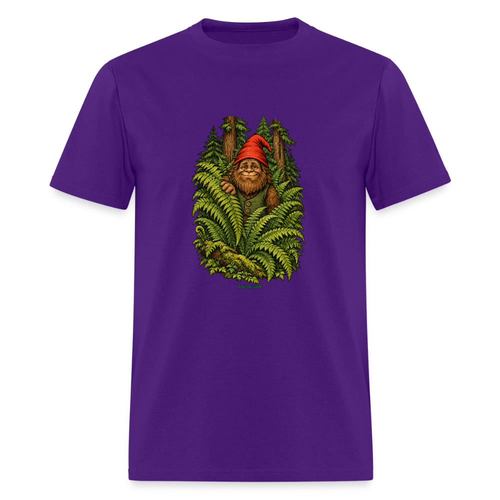 Gnomefoot in Ferns Men's T-Shirt - purple