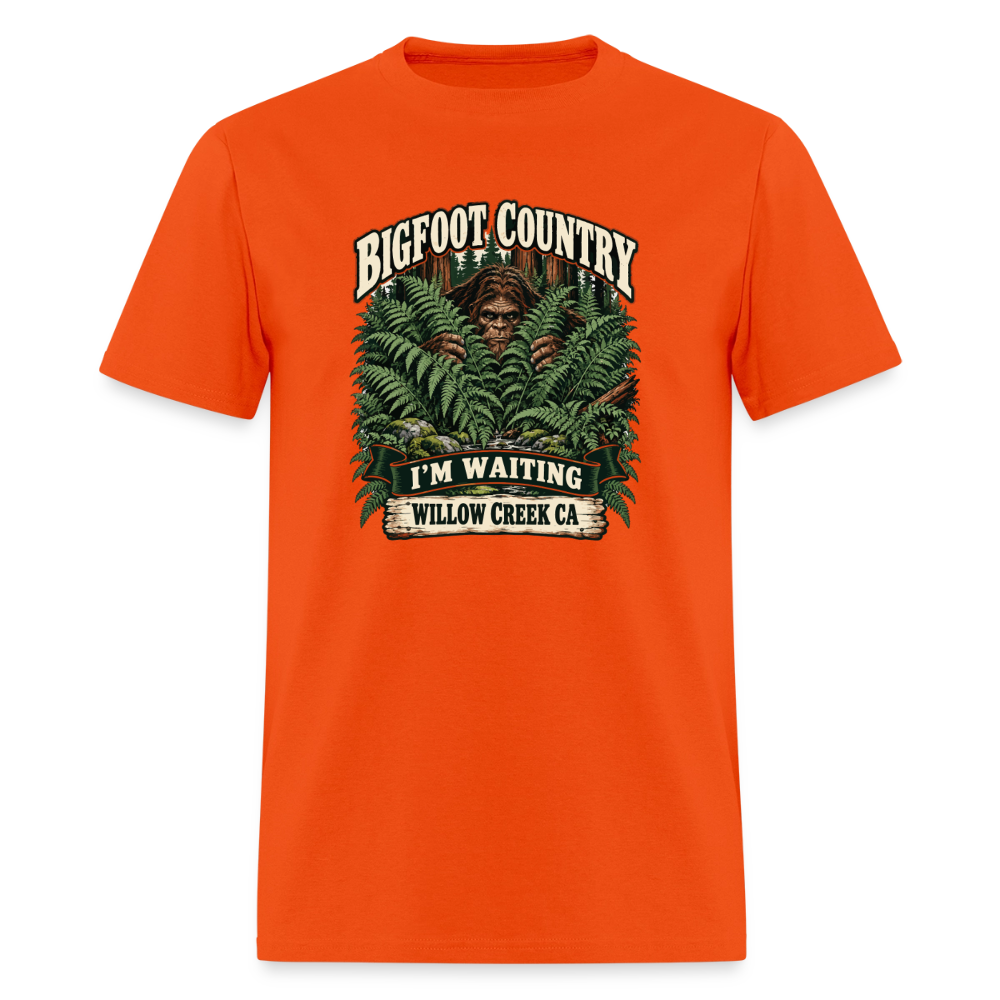 Bigfoot Country Waiting Willow Creek - orange