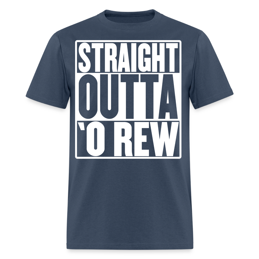 Straight Outta ‘O Rew Men's T-Shirt -  blue dusk