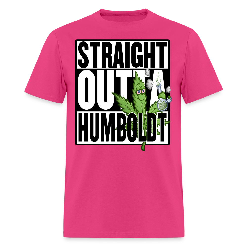 Straight Outta Humboldt Men's T-Shirt - fuchsia