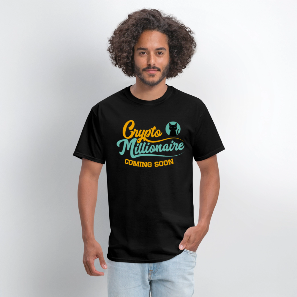 Crypto Millionaire Coming Soon Nacho - black