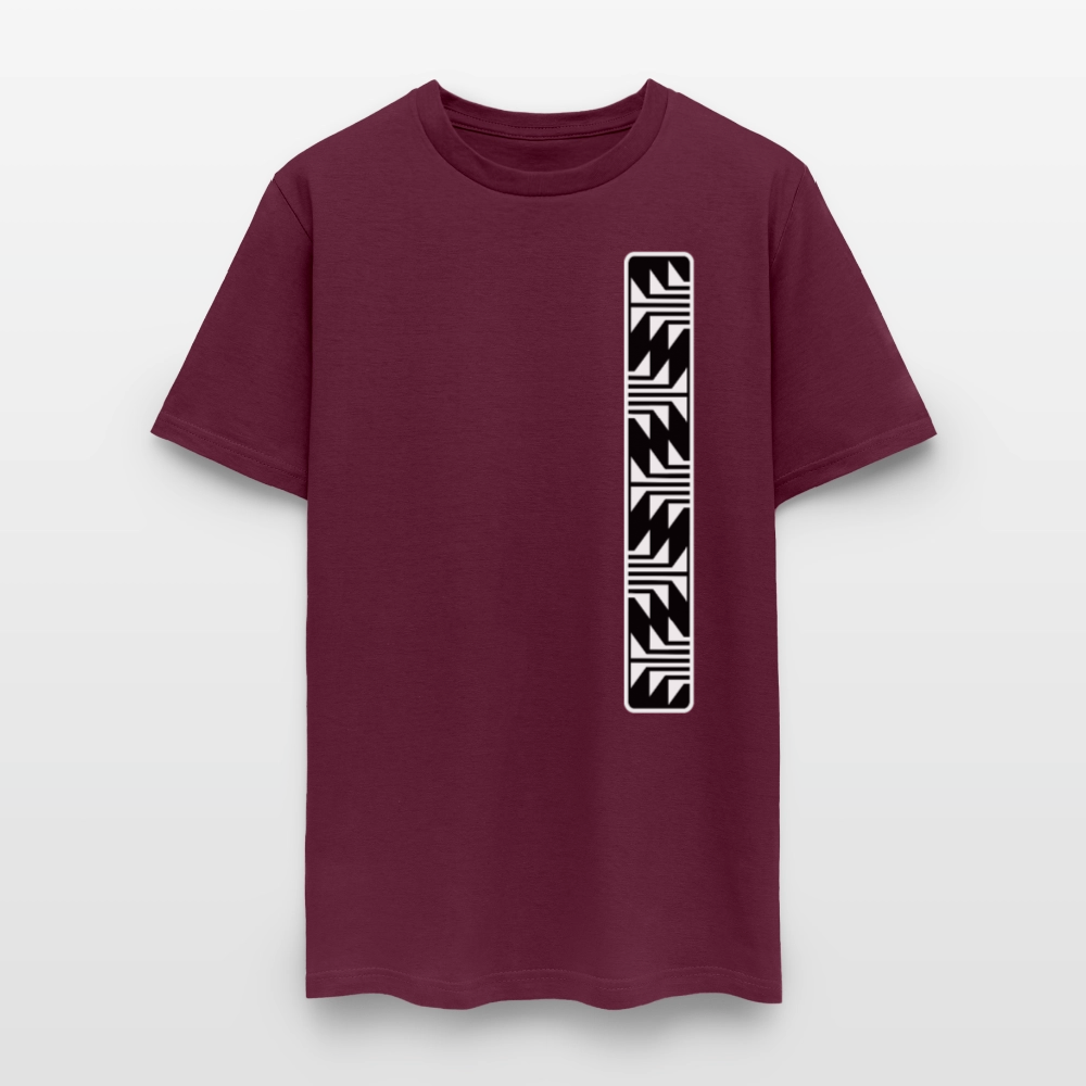 Frog Foot Panel Unisex T-shirt - burgundy