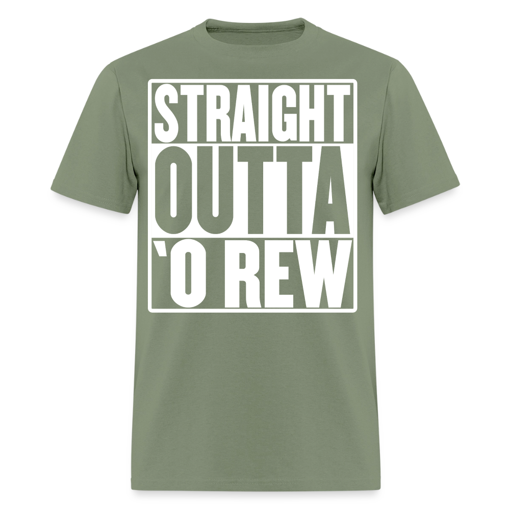 Straight Outta ‘O Rew Men's T-Shirt - military green