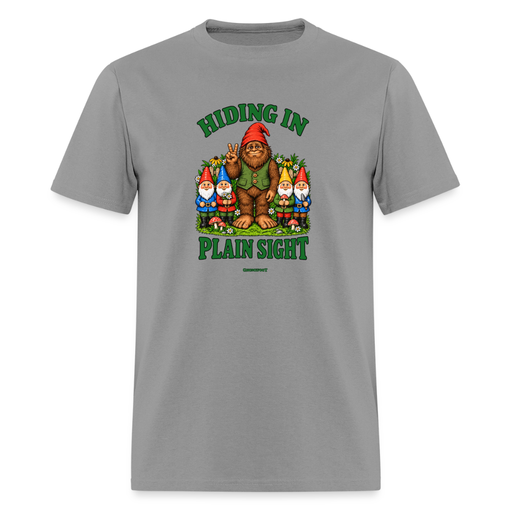 Hiding In Plain Sight Gnomefoot Men's T-Shirt - rock