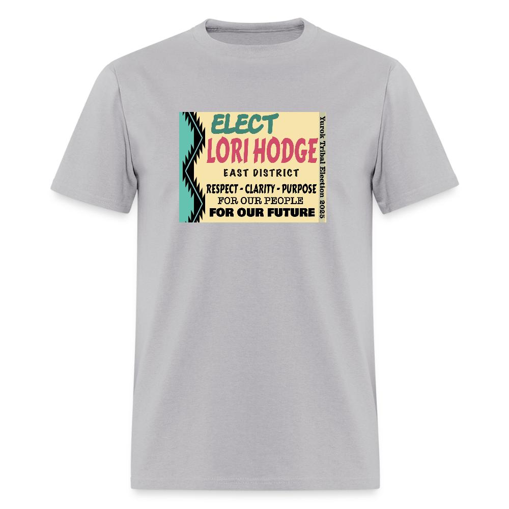 Hodge Campaign Shirts - gravel 