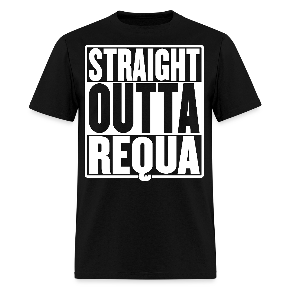 Straight Outta Requa Men's T-Shirt - black